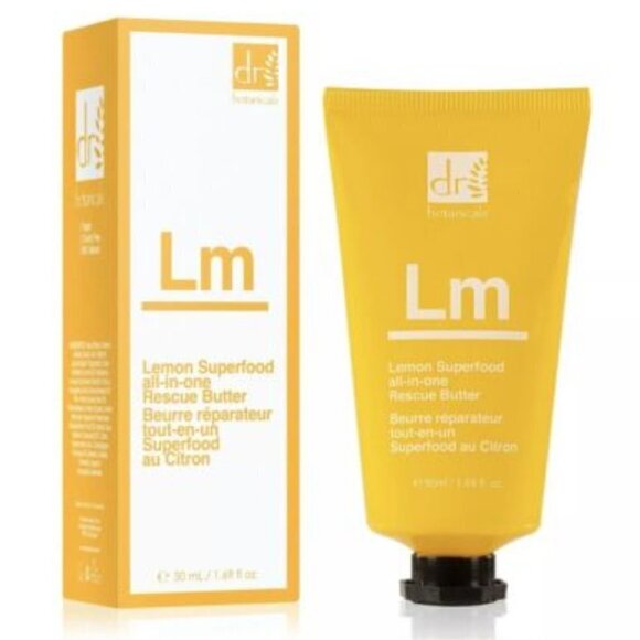 🛒 $8 - Dr Botanicals Lm Lemon Superfood Rescue Butter 1.69oz - Picture 1 of 3
